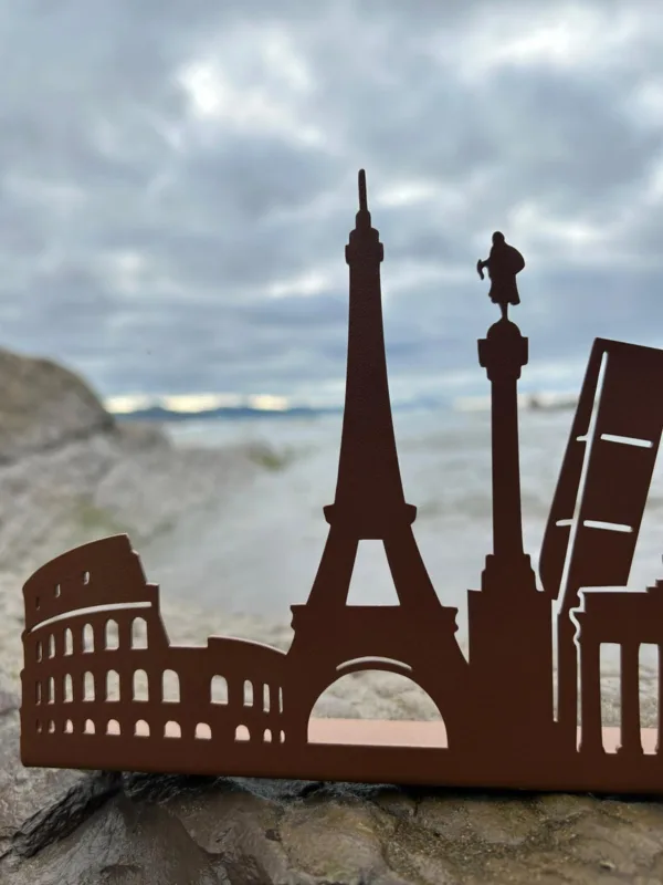 Skyline Europa Decoración: La Esencia del Continente en una Pieza Única